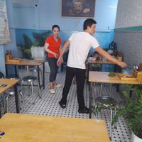 Inside at Com Nong in Ho Chi Minh City