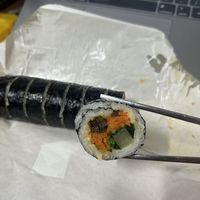 Vegan kimbap   at Yeongmi Gimbap - 영미김밥 in Seoul
