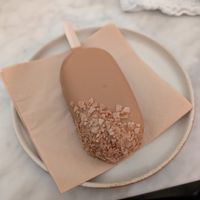 Brown Cheese - Strawberry Ice at Fjåk Chocolate  in Bergen