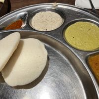 Idly at Saravana Bhavan in Frankfurt