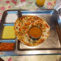 Vegetable Uttapam at Saravana Bhavan in Frankfurt