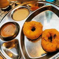 Appetizer at Saravana Bhavan in Frankfurt