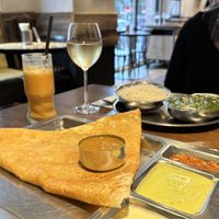   at Saravana Bhavan in Frankfurt
