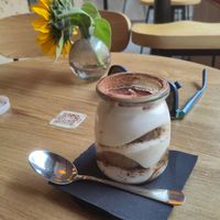 Milk tiramisu at Not Guilty Pleasure in Munich