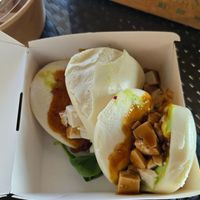 Veggie bao at Zero in Naples