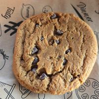 Vegan protein cookie at Zero in Naples