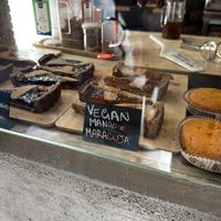 Vegan baked goods  at Zero in Naples