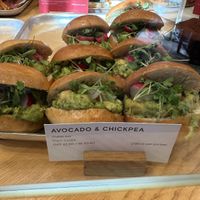 Avocado chickpea buns  at GAIL's Bakery - Ealing  in West London