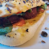 Vegan Falafel Sandwich at Müller & Egerer Bäckerei Konditorei - Domsheide  in Bremen