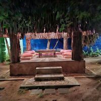 Our table at Surf N Sun - Arugambay in Arugam Bay