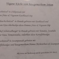 Vegan Schnitzels at Schwaibacher Hof in Bad Birnbach