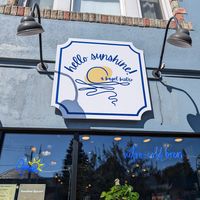 Storefront at hellosunshine! Bagel Bistro in Lake George