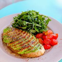 Avo Toast at ALO Cafe Hawaii -SALT in Honolulu