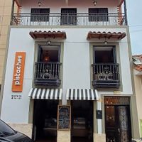 Exterior of building at Pistachos Gastro Fit in Socorro