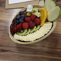 Acai bowl minus Granola at Market Organics in North Ipswich