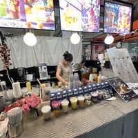 Mostly oat based vegan offerings!  at Pink Aisle in East London