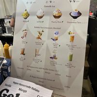 Mostly oat based vegan offerings!  at Pink Aisle in East London