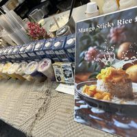 Mostly oat based vegan offerings!  at Pink Aisle in East London