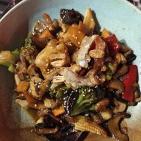 Vegan vegetables tofu mix at Quick China in Nevsehir