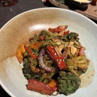 Tasty vegetables with garlic sauce😜 at Quick China in Nevsehir