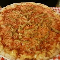 Pizza vegana spicy at Santangelo's Pizzeria in Altea