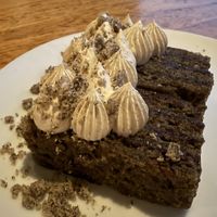 GF and Vegan cake optionn  at Water's Table in Renton