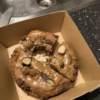 It looks pretty, but I had to throw this away because it was inedible.  at Choopy's in Antibes