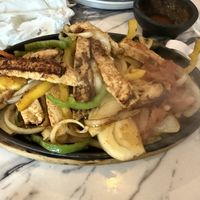 Chicken fajitas   at Casa Mexico in Orlando