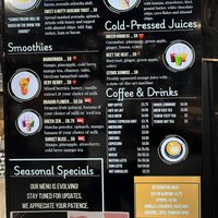 Menu  at Saints or Sinners in Edgewater