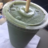 The Hulk smoothie. Vegan, protein rich, and mildly sweet. I recommend. at Juice Ranch in Santa Barbara