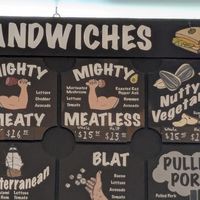 Mighty Meatless all vegan at Old World Deli in Corvallis