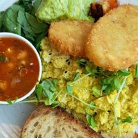 "Vegan 26er" scrambled tofu, etc at Table 26 - Indooroopilly in Indooroopilly