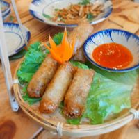 Spring rolls at Nàng Chay in Ho Chi Minh City