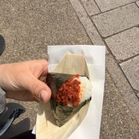 Spicy soy onigiri   at Gyatei - ぎゃあてい in Kyoto
