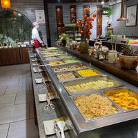 Part of the buffet.  at NénGrén Zhāi Guǎn 能仁斋馆 in Guilin