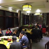 upstairs at NénGrén Zhāi Guǎn 能仁斋馆 in Guilin