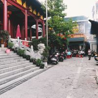 The temple  at NénGrén Zhāi Guǎn 能仁斋馆 in Guilin
