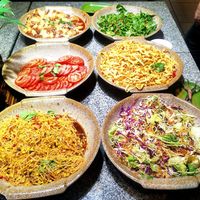 Salads at NénGrén Zhāi Guǎn 能仁斋馆 in Guilin