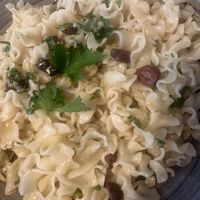 Aglio olio  at Tines Nudelküche in Stralsund