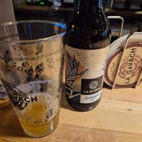 Good local beer at MEZZE in Granada