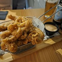 Setas rebozadas at MEZZE in Granada