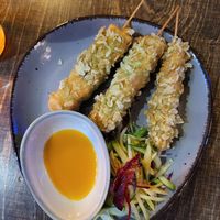 Tofu sticks with mango sauce at Mom's - Vegan Cooking in Berlin