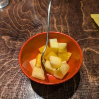 Included fruit salad: 3/5 at Mom's - Vegan Cooking in Berlin