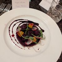 Roast Heritage Beetroot at The Whitehall Restaurant & Bar in Leeds