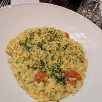 Saffron Risotto Milanese at The Whitehall Restaurant & Bar in Leeds