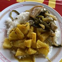 Mix of Dishes 1   at Somkid Vegetarian in Krabi