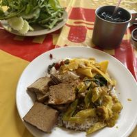   at Somkid Vegetarian in Krabi