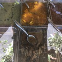 The soup in the middle was great, it was really spicy, but it had great taste (doesn’t look spicy, so it caught me by surprise ) at Somkid Vegetarian in Krabi