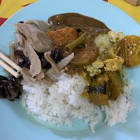 From buffet at Somkid Vegetarian in Krabi