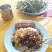 Tasty but spicy at Somkid Vegetarian in Krabi